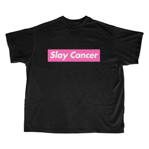 SLAYCANCER-TEE-005-BLACK FLAGSHIP