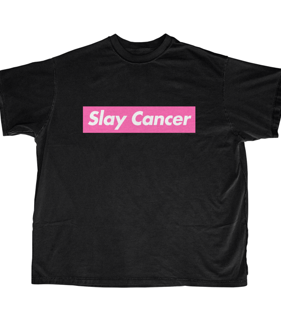 SLAYCANCER-TEE-005-BLACK FLAGSHIP